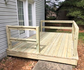 Replace Deck in Lititz After Photo