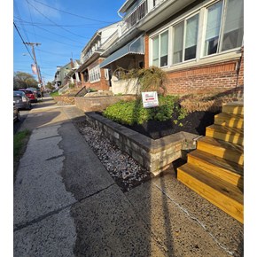 Ace Handyman Services Rebuilt Landscaping Wall in Limerick PA Ace Handyman Services Rebuilt Landscaping Wall in Limerick PA