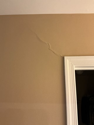 Ace Handyman Services Wall Frame Crack Project in Limerick PA