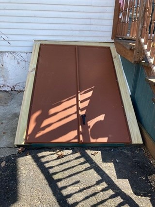 Ace Handyman Services Wilkes-Barre and Scranton After Photo of Bilco Door Installation in Old forge, PA