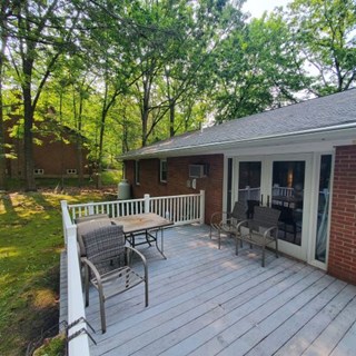 Ace Handyman Services Wilkes-Barre and Scranton After Photo of Deck Pressure Washing in Mountain Top, PA