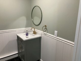 After Photo of Ace Handyman Services Wilkes-Barre and Scranton Bathroom Remodeling Project in Dallas, PA