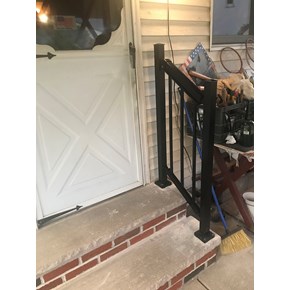 Ace Handyman Services Wilkes-Barre and Scranton Exterior Handrail Installation in West Pittston, PA 