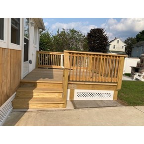 Ace Handyman Services Wilkes-Barre and Scranton Deck Installation in Forty Fort, PA