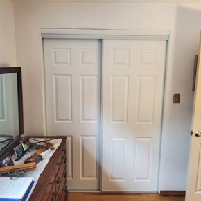 Ace Handyman Services Wilkes-Barre and Scranton Removed and Replaced By Passing Closet Doors in Nanticoke, PA