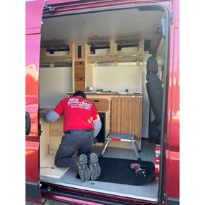 Ace Handyman Services Wilkes-Barre and Scranton Carpentry Work For a Van Build Out in Larksville, PA