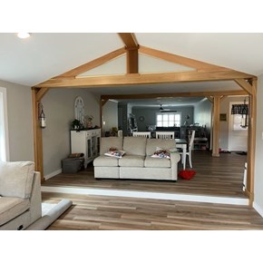 Ace Handyman Services Wilkes-Barre and Scranton Ceder Trim Board Project in Shavertown, PA