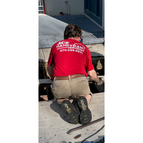 Ace Handyman Services Wilkes-Barre and Scranton Renovating a Deck in Moosic, PA