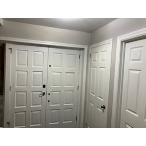Ace Handyman Services Wilkes-Barre and Scranton Painted Doors, Jambs, Casing, Walls and the Ceiling in Dallas, PA