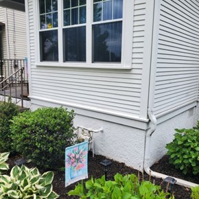 Ace Handyman Services Wilkes-Barre and Scranton Removed and Replaced a Siding Drip Cap in Forty Fort, PA