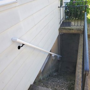 Ace Handyman Services Wilkes-Barre and Scranton Installed an Exterior Handrail in Forty Fort, PA