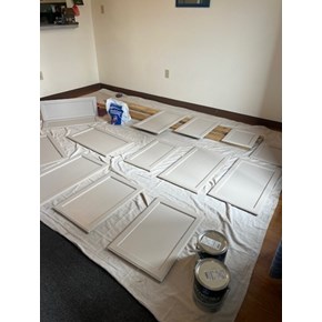 Ace Handyman Services Wilkes-Barre and Scranton Kitchen Cabinet Door Painting in Wilkes-Barre, PA