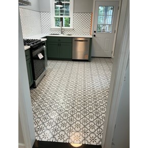 Ace Handyman Services Wilkes-Barre and Scranton Installed New Kitchen Tile in Kingston, PA