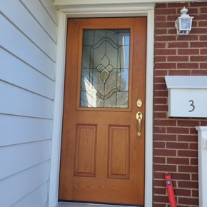 Ace Handyman Services Wilkes-Barre and Scranton Fiberglass Exterior Door Installation in Mountaintop, PA