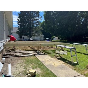 Ace Handyman Services Wilkes-Barre and Scranton Built a New Deck in Forty Fort, PA