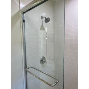 Ace Handyman Services Wilkes-Barre and Scranton Onyx Shower Surround, Shower Base and Shower Door Installation in Exeter, PA