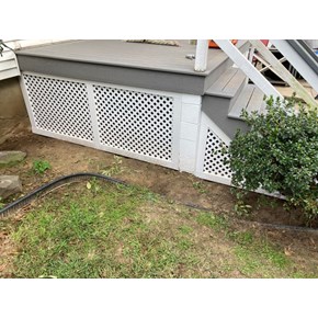 Ace Handyman Services Wilkes-Barre and Scranton PVC Lattice and Trim Boards in Swoyersville, PA