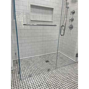 Ace Handyman Services Wilkes-Barre and Scranton Installed a New Shower in West Pittston, PA