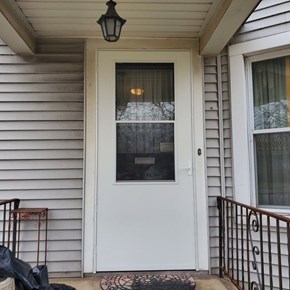 Ace Handyman Services Wilkes-Barre and Scranton Installed a New Storm Door in Swoyersville, PA