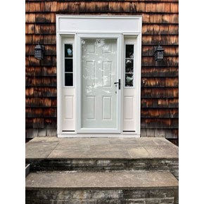 Ace Handyman Services Wilkes-Barre and Scranton Installed a Larson Storm Door in Shavertown, PA