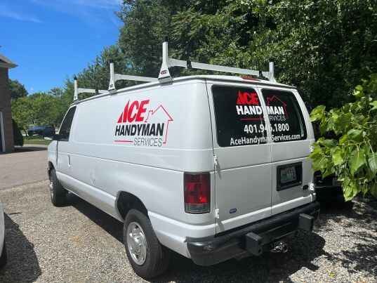 Ace Handyman Services Truck in Rhode Island Ace Handyman Services Truck in Rhode Island