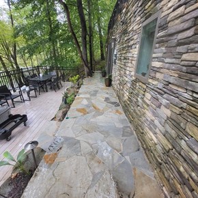 Pressure Washed Stone Pressure Washed Stone
