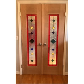 Custom Cherrywood Door Install Custom Cherrywood Door Install