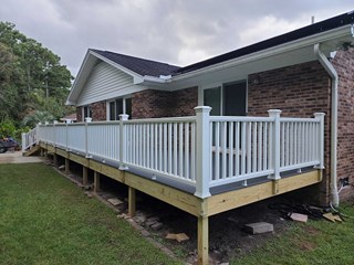 Deck replacement after, North Myrtle Beach