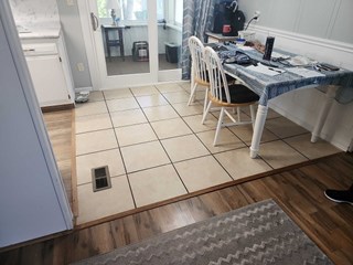 LVP Flooring before in Murrells Inlet, SC