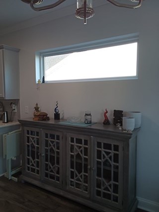 After adding a window to a house in Myrtle Beach, SC
