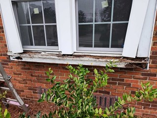 Window sill repair Myrtle Beach, SC