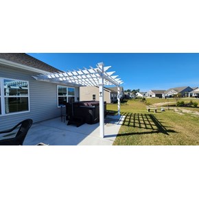 Pergola installation in Myrtle Beach