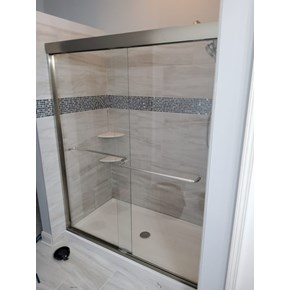 Shower door installation in Conway, SC