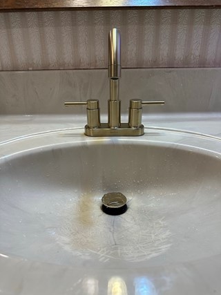 Faucet Replacement - Taylors - After Ace Handyman Services Upstate South Carolina and Greenville