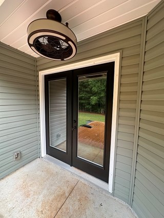 French Door Paint - Greenville - After Ace Handyman Services Upstate South Carolina and Greenville