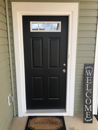 Front Door Window Install - Greenville - After Ace Handyman Services Upstate South Carolina and Greenville