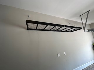 Garage Wall Rack Install - Greenville - After Ace Handyman Services Upstate South Carolina and Greenville