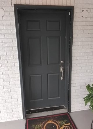 front door installation greenville Before Ace Handyman Services Upstate South Carolina and Greenville