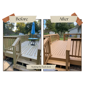 Deck Stain Tea, SD