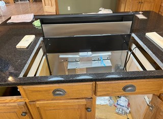 Countertop Stove Before