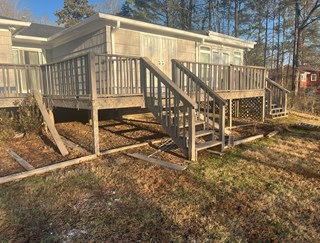 Deck Job Before