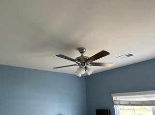 Ceiling Fan Install After