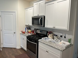 Cabinet Hardware Install After