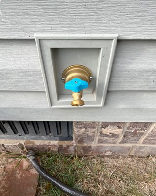Outdoor Spigot Replacement After