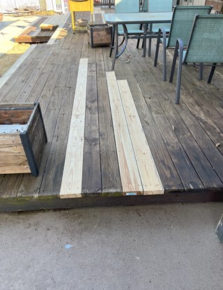 Deck Board Replacement After