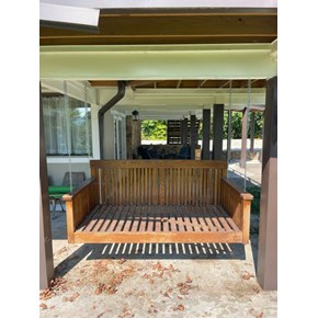 porch swing install