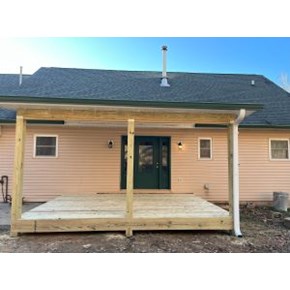 deck and cover install