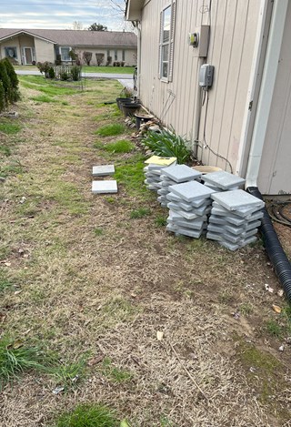 Walk Path Before