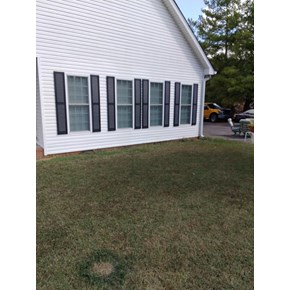 Installed new exterior shutters in Murfreesboro, TN