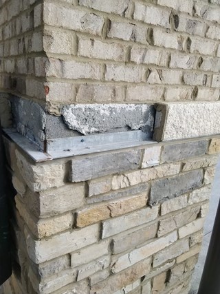 Commercial Stone Repair Project in Murfreesboro, TN